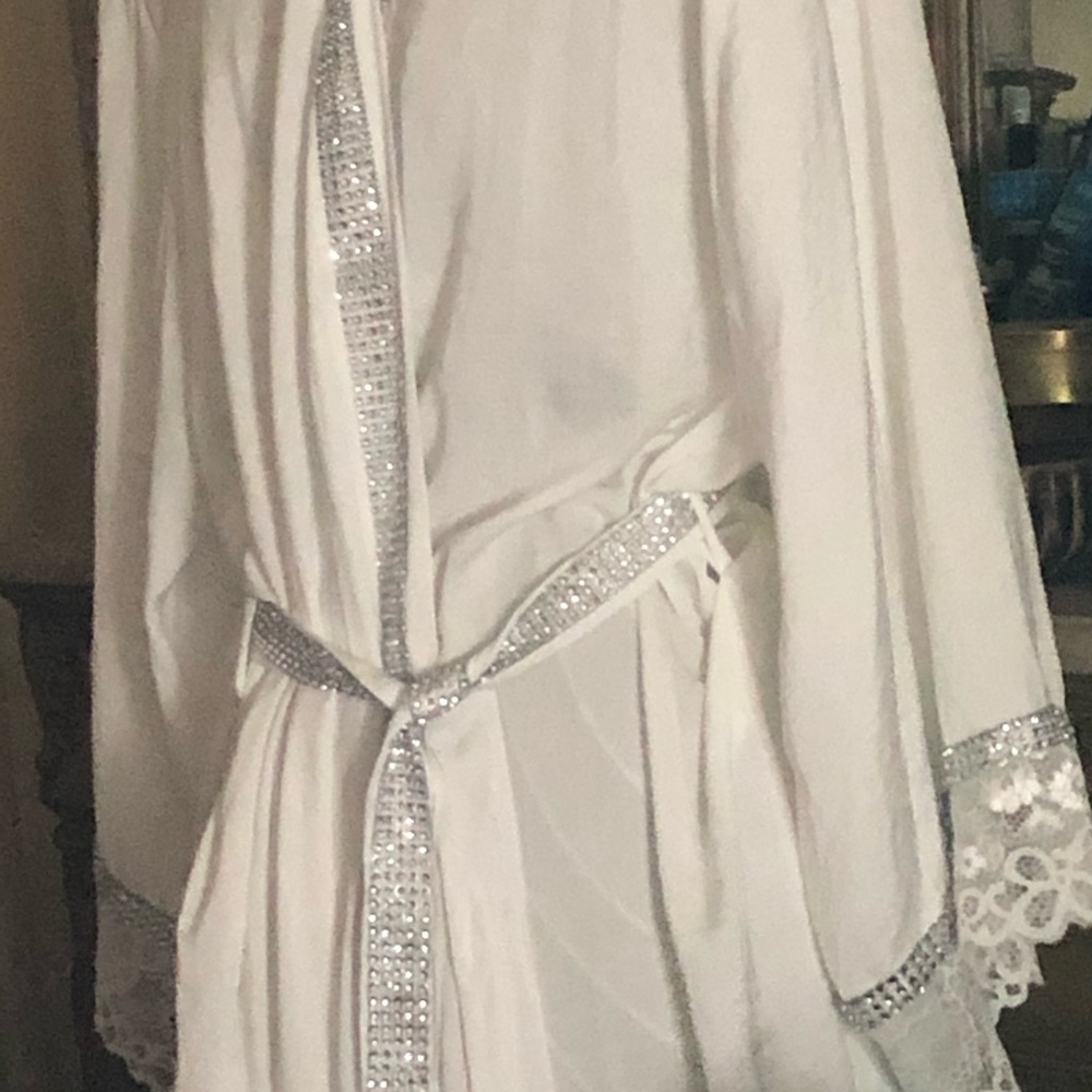 Satin Bride  Robe  size XL - Picture 8 of 8